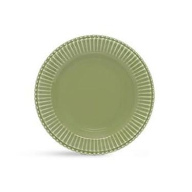Imagem de Prato De Sobremesa Frisada Scalla Verde Cristina 1º Linha
