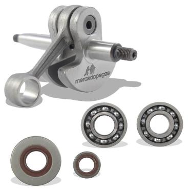 Imagem de Virabrequim Rolamentos Rententores Roçadeira Stihl Fs160