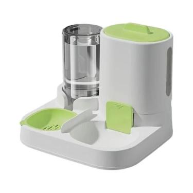 Imagem de Dispensador E Alimentador Automático De Água Para Gatos De Grande Capa