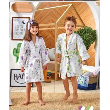Imagem de Roupão Atoalhado Infantil - PARAHYBA BY TEKA, 8 anos