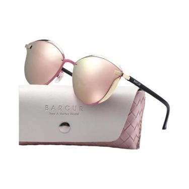 Imagem de Óculos De Sol Fashion Resistentes a UV Estilo Gato BARCUR, Presentes P