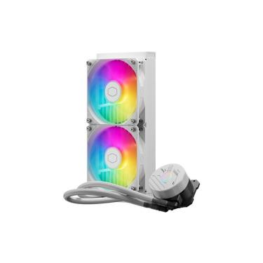 Imagem de Water Cooler Masterliquid Core Ii 240 Branco 2 Fans Argb Mlw-d24m-a18pa-rw