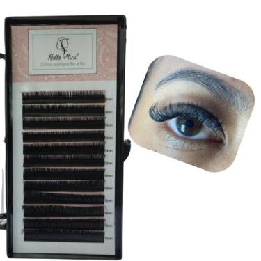 Imagem de Cílios Postiço Extensão Fio a Fio Modelo D 0.10mm Lash Pro - Pry Makes