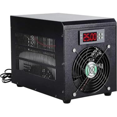 Imagem de Resfriador De água De Aquário 60l, Aquecedor De Resfriador De Tanque De Peixes, Termostato De Aquário Com Bomba De 5w 10-40 °c Configuração De Temperatura, Para H, Chiller