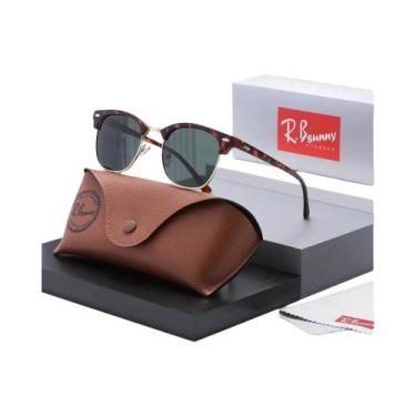 Imagem de Óculos De Sol Unissex Polarizados UV400 Clássicos Sem Armação Tendênci