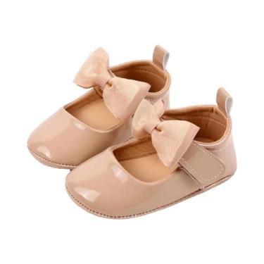 Imagem de Sapatos De Sola Macia Para Bebês Meninas, Sapatos De Primavera E Outon