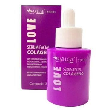 Imagem de Sérum Facial Colágeno Hidratação Profunda Max Love 30ml Momento De Apl