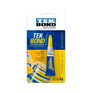 Imagem de Cola instantânea Super Cola Tek Bond com 1 unidade de 2g - Tekbond