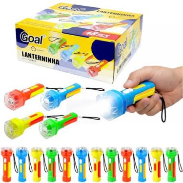Imagem de 48 Lanternas LED Infantil Lembrancinha Festa Sacola Surpresa - Goal Ki