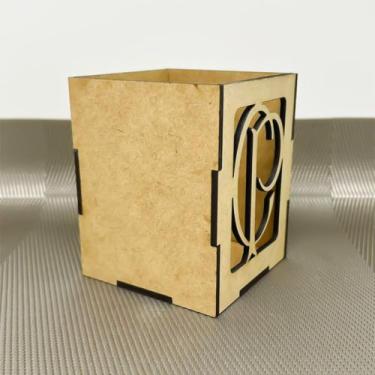 Imagem de Kit 10 Porta Lápis Corinthians MDF Lembrancinha Times - Ponci