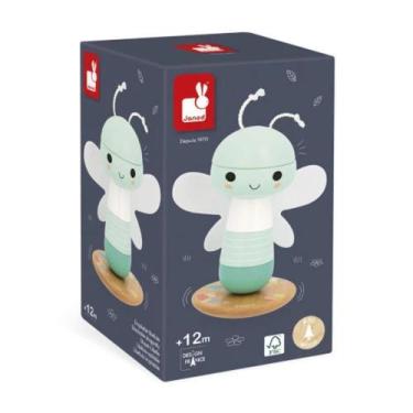 Imagem de Libelula Brinquedo De Empilhar De Madeira Pure Janod