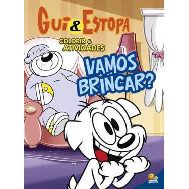 Imagem de Livro - Colorir e atividades - Gui & Estopa: vamos brincar?