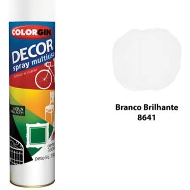 Imagem de Tinta Spray Decor Branco Brilhante 235G