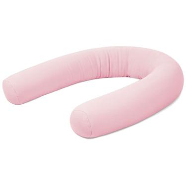 Imagem de Kit Protetor de Berço KITPROTBERROSABB Antialérgico com Toque Macio Anatômico Rosa Chamomilla