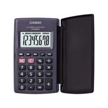 Imagem de Calculadora De Bolso Casio Hl820lv 8 Dígitos Preta