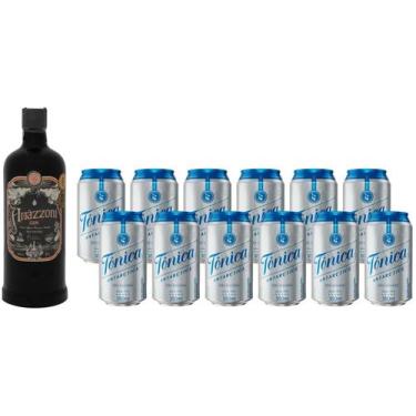 Imagem de Gin Amázzoni Rio Negro 750ml + Água Tônica - Antarctica Zero Açúcar 35