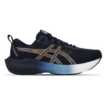 Imagem de Tênis ASICS GEL-Nagoya 8 Masculino Azul Marinho/Dourado-Masculino
