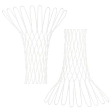 Imagem de Kit 2 Redes De Basquete 12 Alças Malha Grossa Fio 2mm Tamanho Oficial 