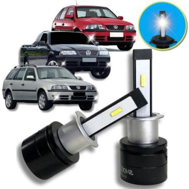 Imagem de Farol de Milha Super Led Nano S14 H3 6K Gol Saveiro Parati G3 - ShockL