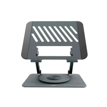 Imagem de Suporte 360 para Notebooks até 17" Get Spin com Base Giratória Aço Car