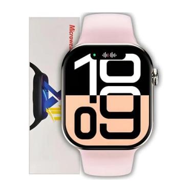 Imagem de Relógio Smartwatch X10 Serie 10 46mm GPS Super Amoled Compatível com I