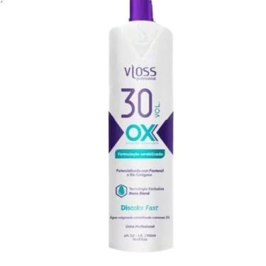 Imagem de Vloss Ox 30 Vol Discolor Fast Tratamento Para Cabelo 900ml