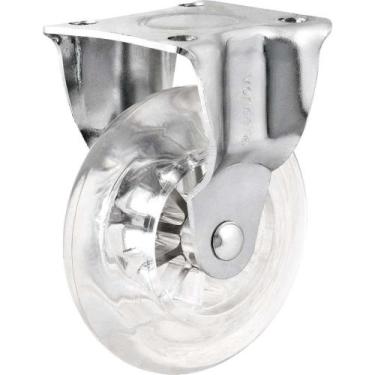 Imagem de Rodízio Fixo Leve 3", de Poliuretano, Transparente, Vonder OstenVonder