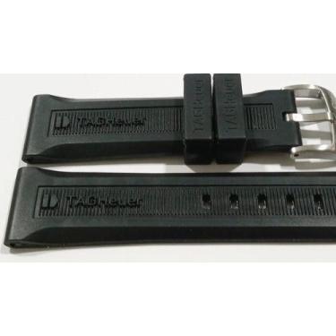 Imagem de Pulseira Borracha Relógio 22mm Para A Marca Tag Heuer Fórmula 1 - Savo