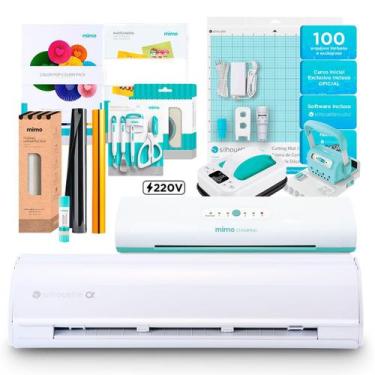 Imagem de Silhouette Cameo 5 Alpha Branca - Kit Creative Ultra 220V