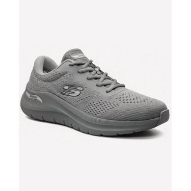 Imagem de TENIS MASCULINO SKECHERS 232700BR/CHAR tamanho:39cor:Cinzagenero:Mascu