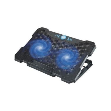 Imagem de Base Notebook Cooler 2 Ventoinhas USB Suporte Oberon OR-SP253, Azul
