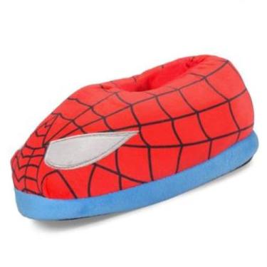Imagem de Pantufa Europa Pelúcia Boys Aranha 1029, Vermelho, 30/31
