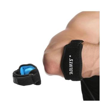 Imagem de Cinta de Suporte de Cotovelo Ajustável Aolikes - Para Basquete, Tênis 