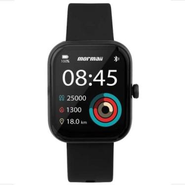 Imagem de Relógio Smartwatch Mormaii Unissex Life, Preto