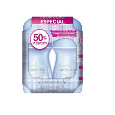Imagem de Kit Desodorante Roll-On Giovanna Baby Blue com 2 unidades de 50ml cada