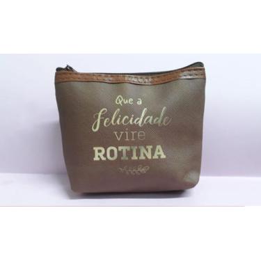 Imagem de Nécessaire Porta Moeda  12X 9 X 3CM - KOPECK, Marrom