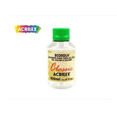 Imagem de Kit 3 Ecosolv Diluente Para Tinta 100ml Acrilex