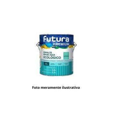 Imagem de Esmalte Base Água Ecológico Branco Acetinado 3,6L FUTURA