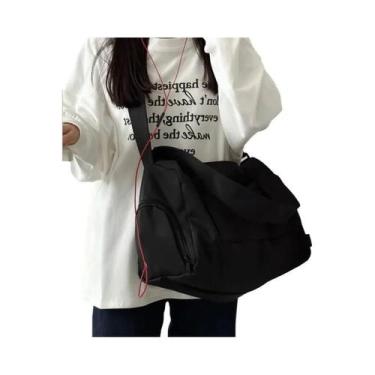 Imagem de Bolsa De Viagem Grande Em Lona Para Mulheres, Tote Crossbody 2024, Bol
