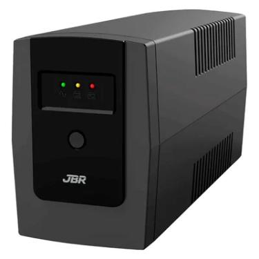 Imagem de Nobreak Jbr 600VA, 3 Tomadas, 120V, Incluso Bateria Embutida - Compatível PC, TV, Câmeras Segurança