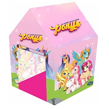 Imagem de Fabrincando Ideias Toca Barraca Casinha Infantil Aventuras dos Ponys