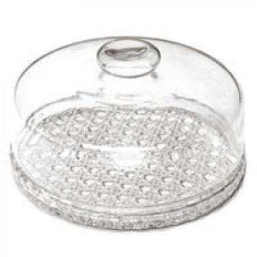 Imagem de Queijeira Grande Colonial de Vidro diametro 20cms - Mistral