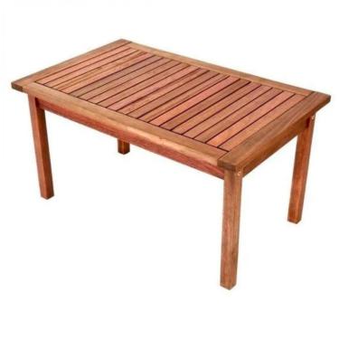 Imagem de Mesa Lateral para Jardim Madeira Maciça Taj Cedro Rosa Madeira