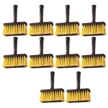 Imagem de Kit 10 Trincha Broxa Para Pintura Rusticas Pedreiro 15cm Atlas