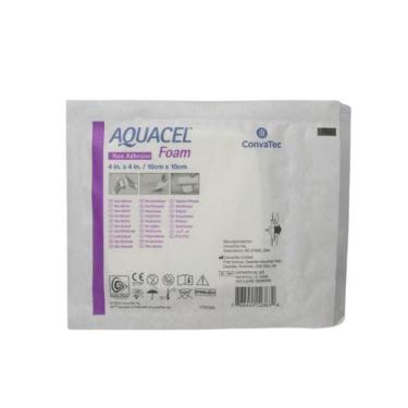 Imagem de Curativo Aquacel Foam 10 X 10 Cm Sem Adesivo 420633 - Convatec