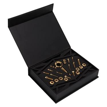 Imagem de Bike Stem Bolts Kit M7000/M8000 Screw Set Alloy for Mountain Bike Hydraulic Disc Brake Bike Screw Kit(M7000/M8000 Gear Shift kit-Gold) Bicycles And Spare Parts