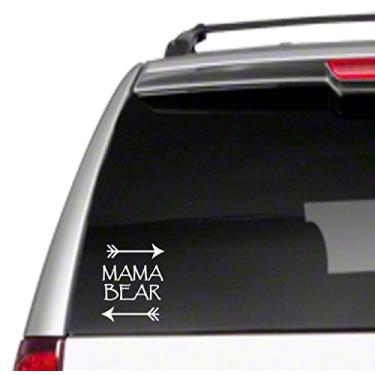 Imagem de Adesivo de vinil para carro Mama Bear flechas 15 cm família crianças orgulhosas mãe filhotes *D5 *