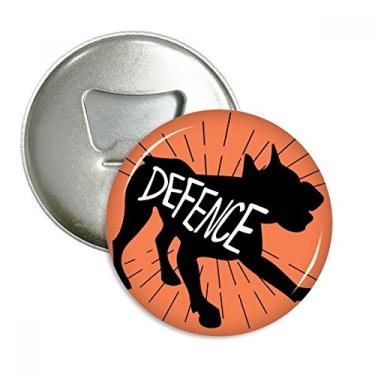 Imagem de Emblema multifuncional com desenho de animal de burro preto e ímã de geladeira