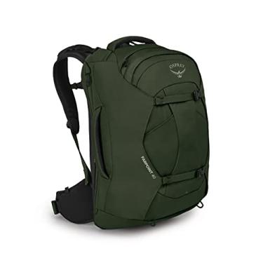 Imagem de Osprey Mochila de viagem masculina Farpoint 40L, verde Gopher