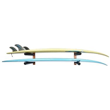 Imagem de Rack Para 2 Pranchas de Surf - Horizontal - Madeira
